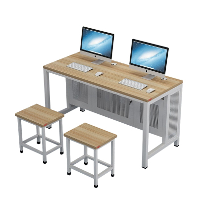 盛松林 电脑桌 140*60*75cm+2椅 套