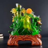 家柏饰(CORATED)财富节节高摆件中式工艺品办公室客厅玄关装饰品店铺开业礼品