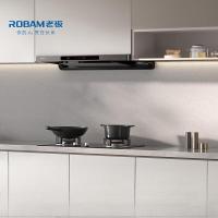 老板(Robam)星辰系列F30欧式顶吸抽吸排油烟机24风量家用大吸力一级能效 烟灶套餐60A0S+20B2A天然气