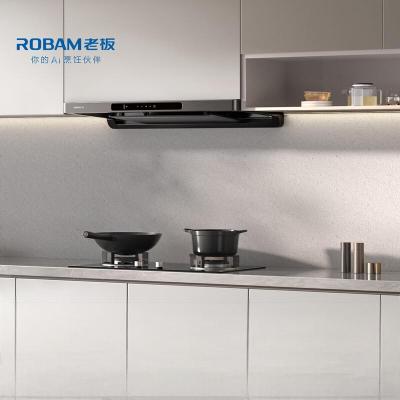 老板(Robam)星辰系列F30欧式顶吸抽吸排油烟机24风量家用大吸力一级能效 烟灶套餐60A0S+20B2A天然气