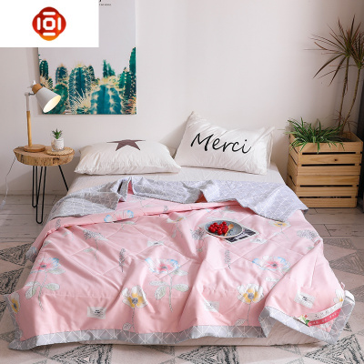 里外棉三斤空调被棉夏凉被3斤单双人夏季可水洗薄被子2斤被芯三维工匠