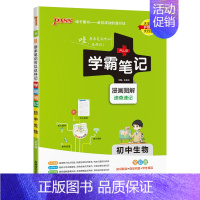 生物 初中通用 [正版]2025版学霸笔记初中数学公式定律基础知识讲解课堂知识点清单pass绿卡图书七八九年级中考通用版