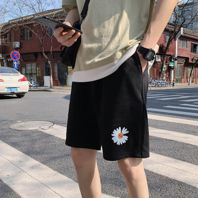 梵克公牛小蜜蜂邹菊运动情侣装ins港风20夏季CEC中袖裤深灰3XL