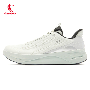 乔丹 跑步鞋男款2025夏季透气缓震户外软底综训运动鞋 QDE183253807S皓月灰/芦灰绿