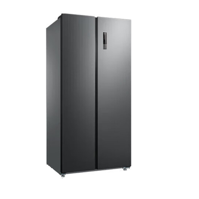 美菱冰箱 BCD-531WPCX天际灰 531升 对开门双开门冰箱 双变频风冷无霜大容量家用电冰箱