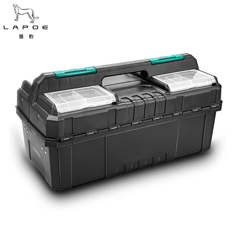 猎豹 双开式工具箱大号L-24.5*49.5*25cm/个