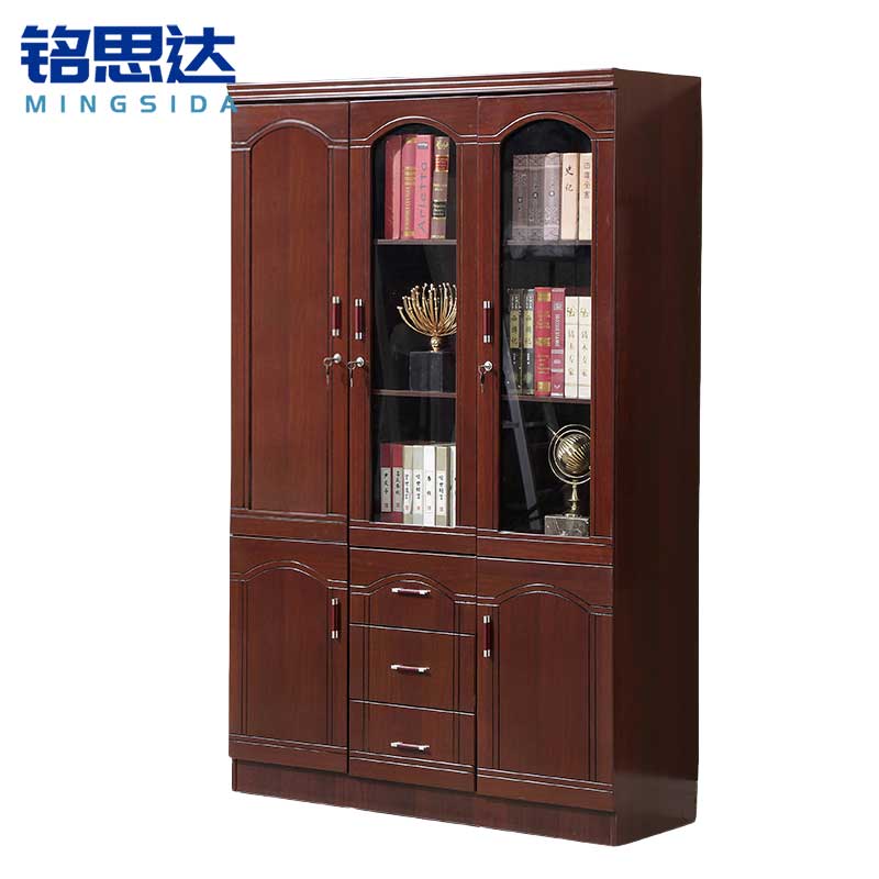 铭思达书柜三门台