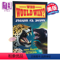 [正版]谁会赢?美洲虎与臭鼬 英文原版 Who Would Win?: Jaguar Vs. Skunk 学乐动物科普