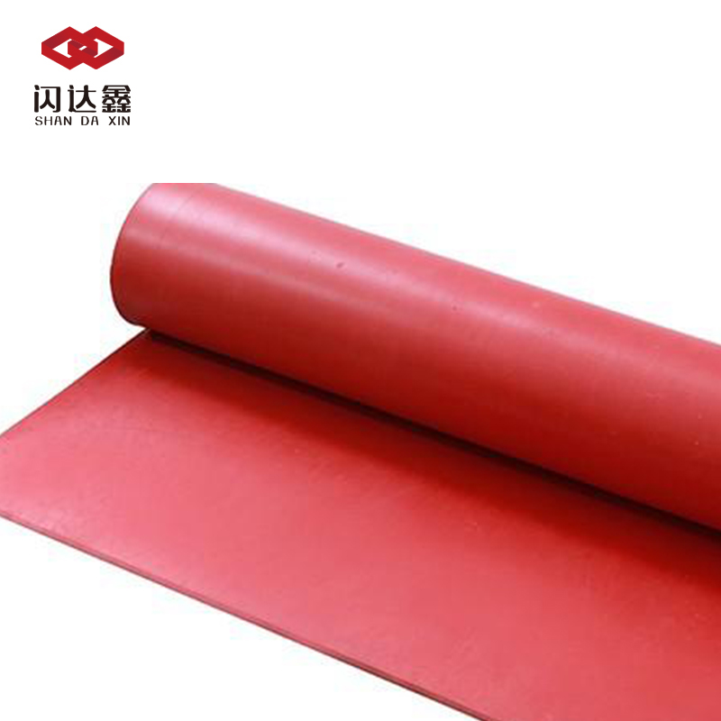 闪达鑫 厚度5mm红色普通橡胶板 50KG /捆