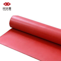 闪达鑫 厚度5mm红色普通橡胶板 50KG /捆