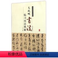 [正版]文徵明书法临习技法精解 历代名家碑帖临习技法精解 中州古籍出版社 行书咏花诗 口号十首行草千字文毛笔书法字帖临