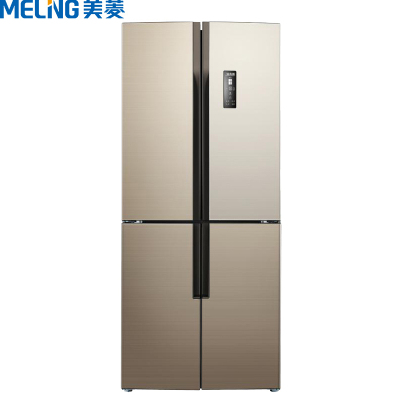 美菱452l十字对开门智能控制变频风冷无霜雅典娜冰箱bcd-452wpucx