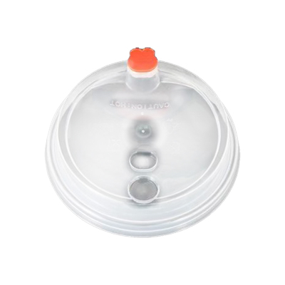 安居先森透明奶茶塑料杯盖 90口径一箱1000个(透明盖)