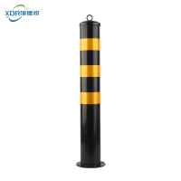 旭德锐 钢管警示柱 75cm/个