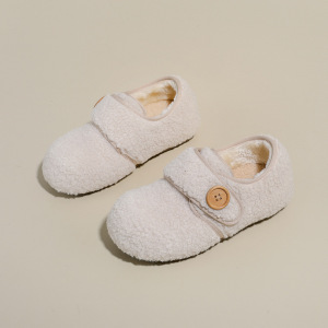 加绒低帮勃肯鞋女冬季新款学生ins韩版保暖休闲鞋棉鞋女