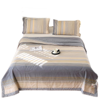 缎暮 夏季全棉夏凉被无印风贴肤空调被 多色可选 200*230CM 条