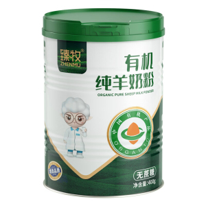 臻牧有机纯羊奶粉中老年青少年儿童孕妇无蔗糖羊奶粉400g