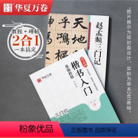 [正版]赵孟頫三门记毛笔教程楷书入门基础教程毛笔原贴硬笔楷书小楷成人入门初学者临帖教程练字帖赵孟俯楷书入门毛笔书法培训