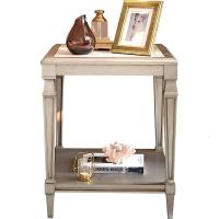 森美人家具美式轻奢边几实木角桌卧室小床头柜后现代简约沙发角几