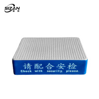 斯赞 蓝色方形安检站台 50*36*12cm 个