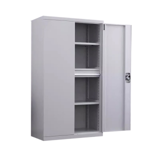 汉诺鑫威重型工具柜车间用加厚物件工具储物柜工厂铁皮柜汽修厂零件收纳柜白色四层一抽