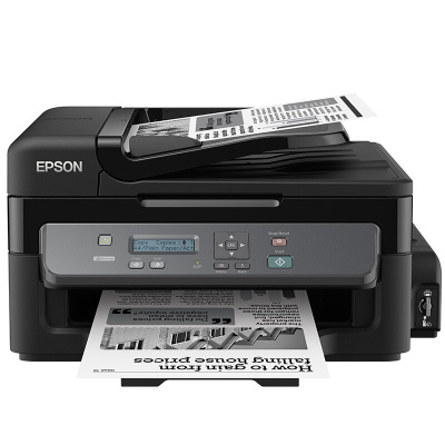epson爱普生m201/m205喷墨打印机一体机复印扫描三合一办公商用有线