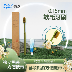 秦泰(Cqint)QTYCX-01 酒店一次性牙刷套装 B