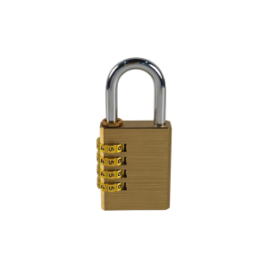 晫安联 ZP9202 合金+铜 83*39*12mm 4位密码 工业级智能挂锁 ( 计价单位:个 ) 黄色