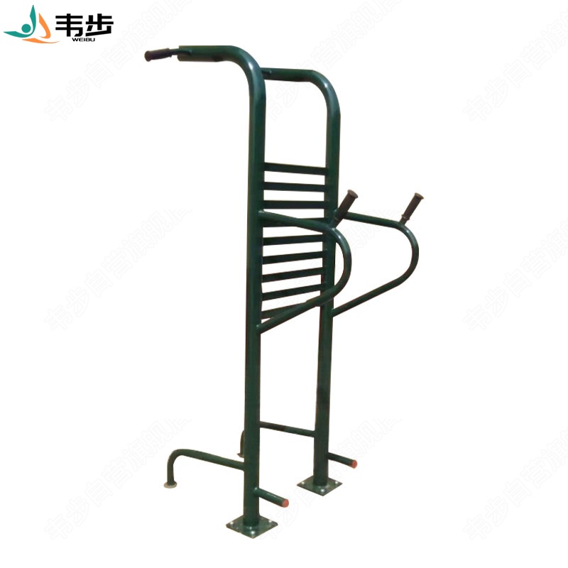 韦步WB3993引体向上双力臂综合训练架健身训练器材路径单杠双杠室外单双杠
