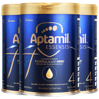 [3罐装]Aptamil香港原装进口爱他美奇迹蓝罐4段3岁以上HMO婴幼儿配方奶粉900g