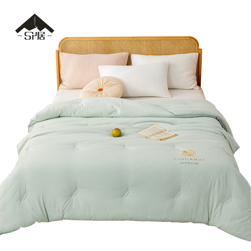 三人居 提花大豆四季被(颜色备注) 160cm*210cm/条