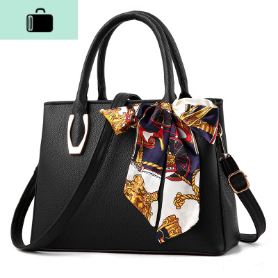 手提包包2020新款潮中年女包单肩斜挎包女士百搭大容量手拎妈妈包NEW LAKE女斜挎包