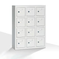 慧采云 钢制手机柜工厂学校手机存放柜单位收纳保管柜12门存放柜