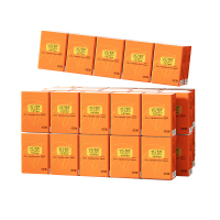 织梦手帕纸 便携式实惠压花随身装抽取式手帕纸每包6片装10包每条 柔韧厚实湿水不易破 母婴可用 餐巾纸 3条装