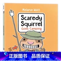 [正版]松鼠斯卡迪的露营记英文原版绘本 Melanie Watt Scaredy Squirrel Goes Camp
