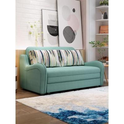 森美人沙发床可折叠客厅双人小户型1.2多功能两用三人布艺储物1.8米2米