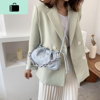 云朵包包夏天迷你女包2020新款网红流行单肩斜挎手拿饺子包手包潮NEW LAKE女斜挎包