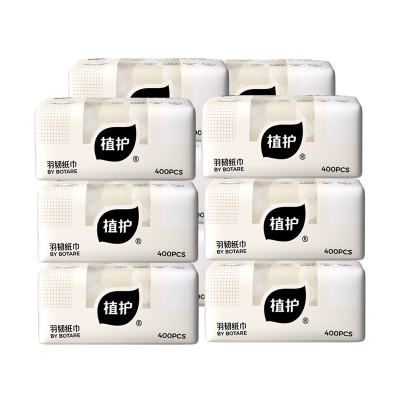 植护 韧享纸巾(羽韧系列)139*180/4层 100抽*12包-ZH408741*12