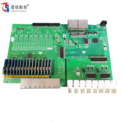 圣钧科技双光口8路业务+2路物理隔离千兆网络网管型2.5G综合业务接入设备主卡插卡式+块