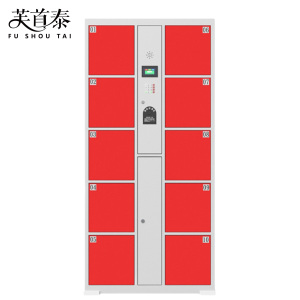芙首泰智能储物柜指纹密码10门850*460*1800mm台