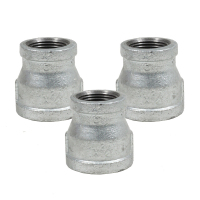 建支 国标热镀锌异径管箍 变径管古 大小头 玛钢 50*25mm 10个