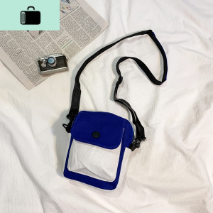 帆布单肩包男学生潮牌斜挎包韩版潮流学院背包港风休闲情侣小包包NEW LAKE男士斜挎包