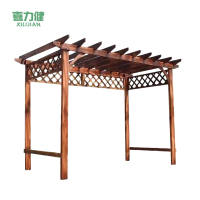 喜力健 防腐木长廊葡萄架 4*2*2.6M 套