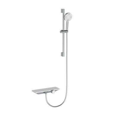 瑞尔特R&T智能圆形带升降S20mini淋浴套装节水2级花洒设计典雅