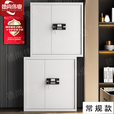 德尚伟业保密柜钢制文件柜密码柜档案柜铁皮柜国保锁资料柜 常规款分体电子密码锁