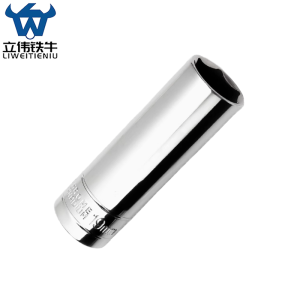 立伟铁牛1/2六角长套筒19mm/个