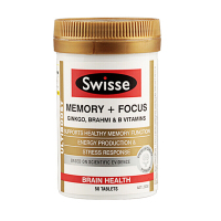 Swisse斯维诗 银杏叶提升记忆力精华片50粒 膳食营养补充剂