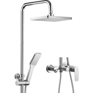 欧琳淋浴花洒套装OL-CH3306S 家用自清洁淋雨喷头套装增压全铜主体简易淋浴器