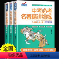 [初中全3册]中考必考名著精讲细练 七年级/初中一年级 [正版]中考必考名著精讲细练七年级全一册考点精练一点通 语文名著