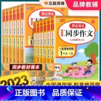 [下册]同步作文+阅读理解 小学五年级 [正版]2023新版同步作文一二三四五六年级上册下册人教版小学生阅读理解与答题模